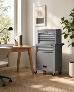 Dita Stack Tool Cabinet — Steel Grey